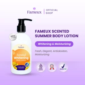 scented summer body lotion